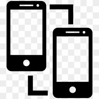 Exchanging Files With Mobile Phones Comments - Phone Exchange Icon, HD Png Download