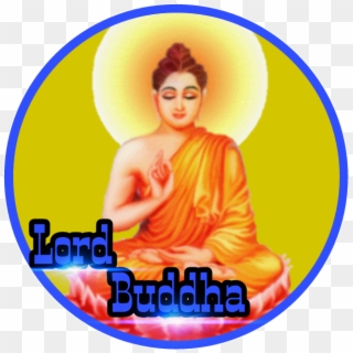 Lord Buddha Gif Animation, HD Png Download