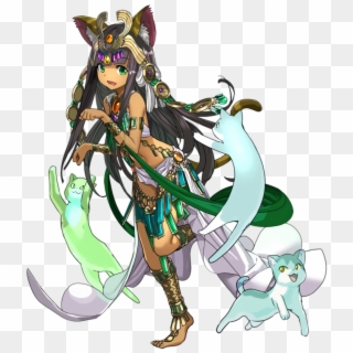 ] Bastet Animation/voice In Chrono Ma - Pad Bastet, HD Png Download