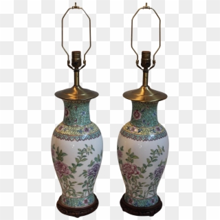 Pair Of Chinese Porcelain Temple Jars - Porcelain, HD Png Download