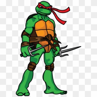 Ninja Turtles Clipart Sketch - Raphael Teenage Mutant Ninja Turtles 2007, HD Png Download