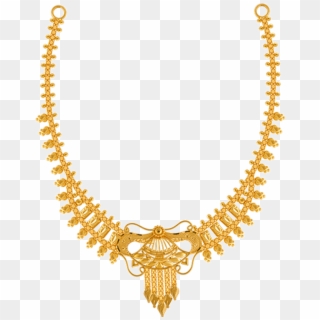 22k Yellow Gold Necklace - Price Pc Chandra Necklace, HD Png Download