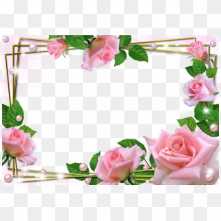 Phenomenological, Religious And Deconstructive Views - Beautiful Flowers Frame Png, Transparent Png
