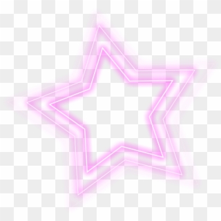 Five-pointed Light Star Effect Colorful Png Download - Illustration, Transparent Png