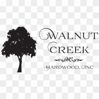 Cropped Walnut Creek Hard Wood New Logo Noborder Walnut - Tree White Background, HD Png Download