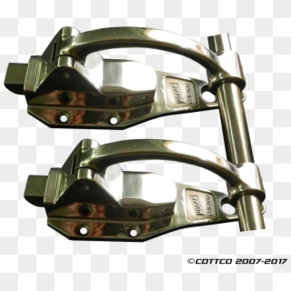 Polar Hardware 503 Double Rod Lock Stainless Steel - Strap, HD Png Download