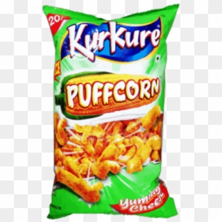 Kurkure Puffcorn Yummy Cheese Medium 66g Pack - Kurkure Puffcorn Yummy Cheese Crisps, HD Png Download