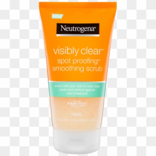 Visibly Clear Spot Proofing Scrub New - Neutrogena Visibly Clear Spot Proofing 2 In 1 Wash, HD Png Download