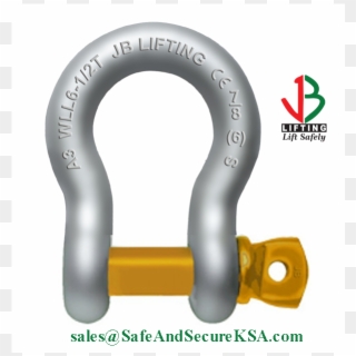 Shackle Anchor Bow Omega Shaped With Screw Pin - Chain, HD Png Download