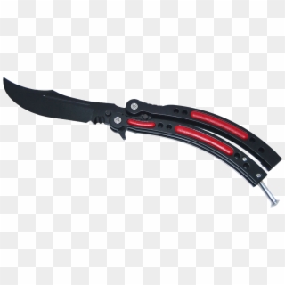 Cuchillo Mariposa , Png Download - Cuts Butterfly Knife Trainer, Transparent Png