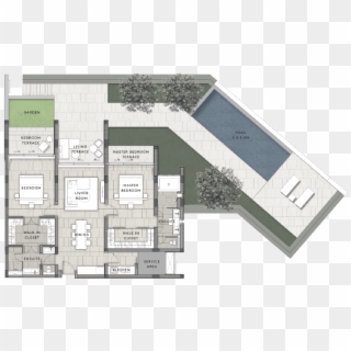 M1-rooftop - Floor Plan, HD Png Download