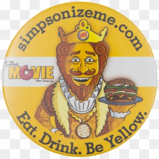 Burger King Simpsonizeme, HD Png Download