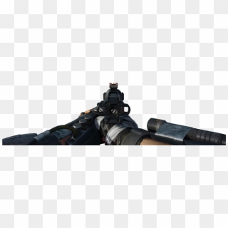 Image L Car9 Iron Sights Bo3png Call Of Duty Wiki - Assault Rifle, Transparent Png