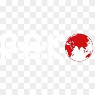 Pako Registered Logo White - World Map, HD Png Download