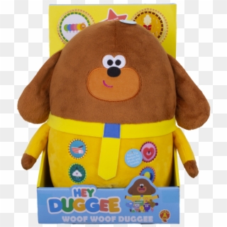Hey Duggee Woof Woof Duggee Soft Toy - Stuffed Toy, HD Png Download