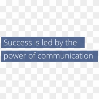 Communication Success Quotes, HD Png Download