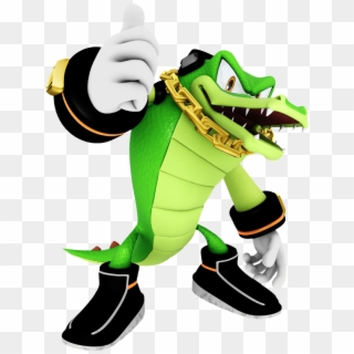 Vector The Crocodile - Sonic The Hedgehog Vector The Crocodile, HD Png Download