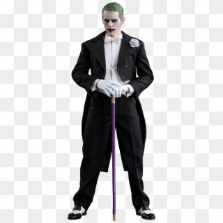 Dc Comics Suicide Squad The Joker Tuxedo Version Sixth - Suicide Squad Joker Hot Toy Tuxedo, HD Png Download