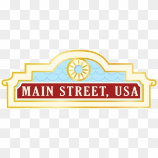 Main Street Disneyland Logo 2 By Alexander - Colorado, HD Png Download