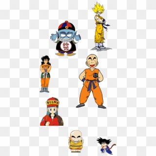Dragon Ball Z Characters - Png Dragon Ball Characters, Transparent Png