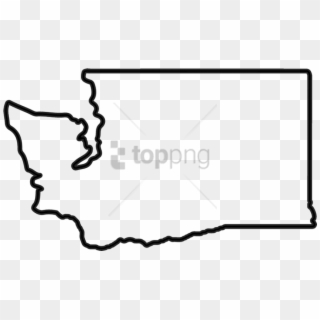 Free Png Washington State Png Image With Transparent - Clipart Washington State Outline, Png Download