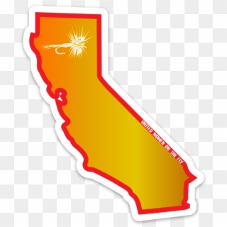 Uwotf California State Sticker, HD Png Download