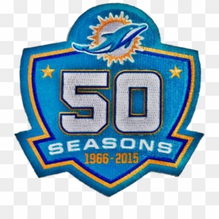 2wf8wpl - Miami Dolphins Logo 50, HD Png Download