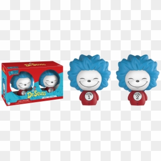 Thing 1 & Thing 2 Dorbz Vinyl Figure 2-pack, HD Png Download