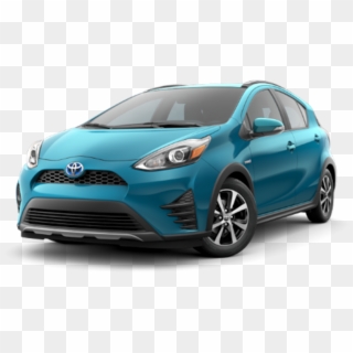 A Bright Teal 2019 Toyota Prius C From Joseph Toyota - Toyota Prius C 2019, HD Png Download