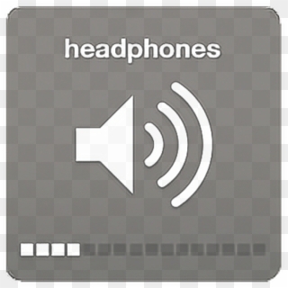 #tumblr #emoji #emoticon #headphones #audifonos #volumen - Iphone Volume Icon Png, Transparent Png