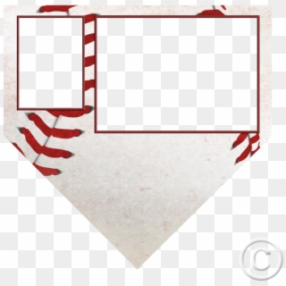 Best Photos Of Home Plate Shape Clip Ⓒ, HD Png Download