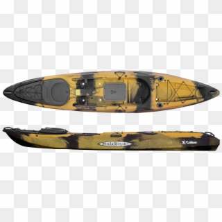 X Caliber Solar Camo Fishing Barge Kayak - Sea Kayak, HD Png Download