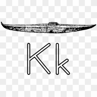 This Free Icons Png Design Of Letra K De Kayak, Transparent Png