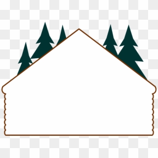 Vector Royalty Free Download Free Stock Photo Illustration - Cabin Border, HD Png Download