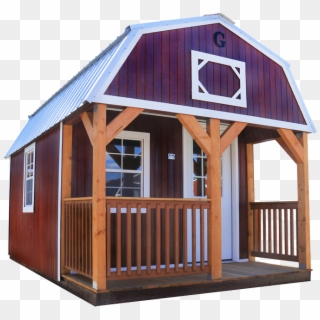 Urethane Lofted Barn Cabin - Plank, HD Png Download