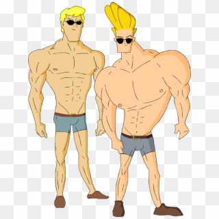 Fred And Johnny Sexy By Kim Possible333-d6fgjau - Johnny Bravo In Shorts, HD Png Download