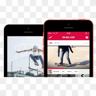 An App For Skateboarders & Bmx Riders To Film & Showcase - Iphone, HD Png Download