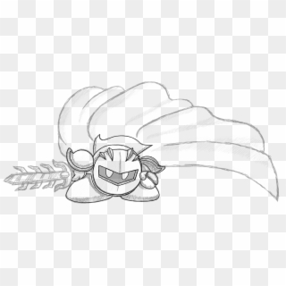 1599 X 776 4 - Meta Knight Easy Drawing, HD Png Download