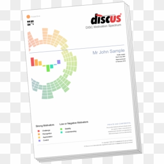 Discus Motivation Spectrum Report Cover - Disc Assessment, HD Png Download