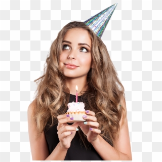 Party Girl Png - Birthday, Transparent Png