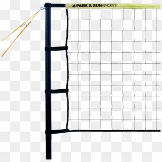 Portable Tournament Outdoor Volleyball Net System Park - Net, HD Png Download
