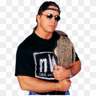 Free Png Download Bret Hart Round Sunglasses Png Images - Wcw Bret Hart Nwo, Transparent Png