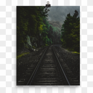 Train Tracks Poster Prints, HD Png Download