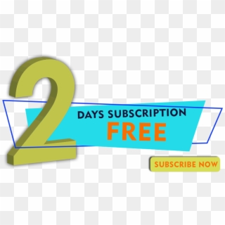 2 Days Free Subscription - Graphics, HD Png Download