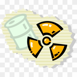 Vector Illustration Of Nuclear Fallout Radioactive, HD Png Download