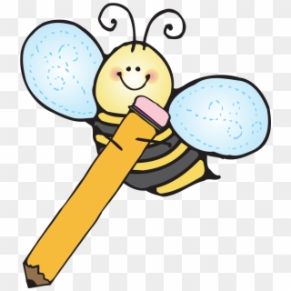 Writing Bees Clipart - Handwriting Clipart, HD Png Download