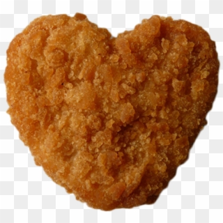 Chicken Nuggets Png - Heart Shaped Chicken Nugget, Transparent Png