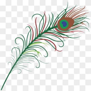 Feather Thanksgiving Borders Festival - Peacock Feather Vector Png, Transparent Png