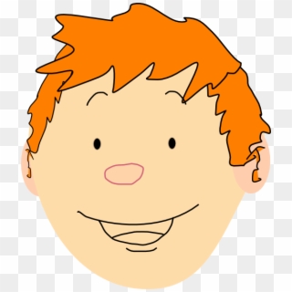 Ginger Clipart - Boy With Red Hair Clipart, HD Png Download