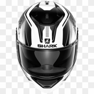 1 Spartan Blank Blk 34lfront He3430 - Casco Moto Shark Fluor, HD Png Download